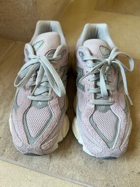 New Balance 9060 Light Pink and Gray